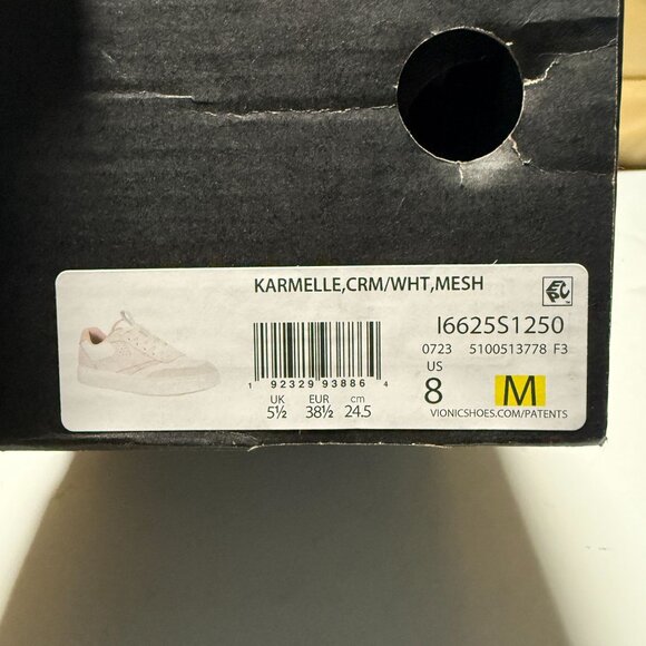 Vionic Karmelle Women's Leather Lifestyle Casual Sneakers Size 8 - Picture 7 of 7